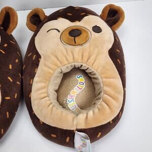 Squishmallows Hans the Hedgehog Kids Slip-On Slippers Size 2-3